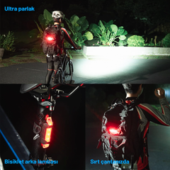 Wuben B2 Şarj Edilebilir Bisiklet Feneri