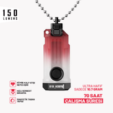 Wuben E2 PULSE - Kompakt Mini EDC Anahtarlık El Feneri