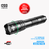 Wuben LT35 Pro - 1200 Lümen / Zoom