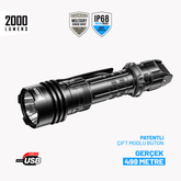 Wuben T1-2000 Lümen/498m