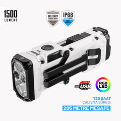 Wuben X4 Kompakt Çok Fonksiyonlu El Feneri