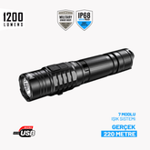 Wuben TO40R-1200 Lümen/220m