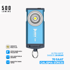 Wuben G2 Mini - Anahtarlık Feneri